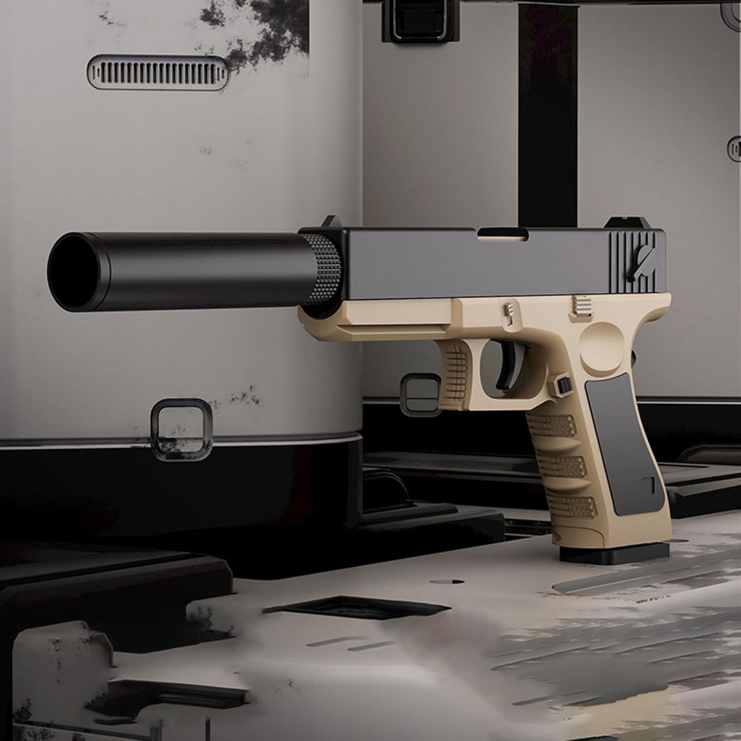 Kinder Spielzeugpistole Schaumstoff-Blaster Soft Foam Bullet Toy Gun