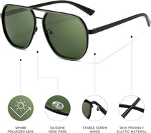 SUNGAIT Polygon Sonnenbrille Herren polarisiert