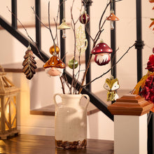 Herbstdeko Kunststoff Kugeln 24 Stück Aufhängen Halloween