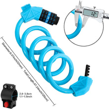 Fahrradschloss Zahlenschloss hohe Sicherheit 12mm Stahl