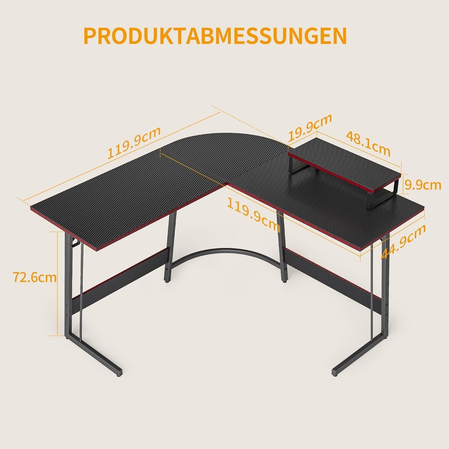 Gaming Eckschreibtisch