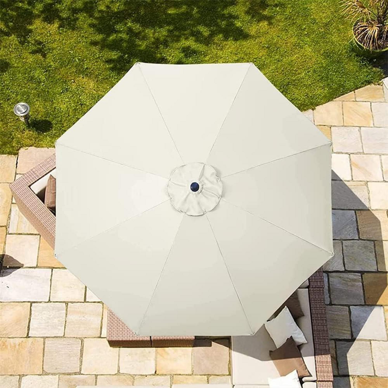Sonnenschirm Ersatzbezug 3m UV Schutz 80 Strand Terrasse Garten