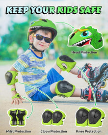 Kinderfahrradhelm 3D Cartoon Design Größe S (50-54 cm) Grün