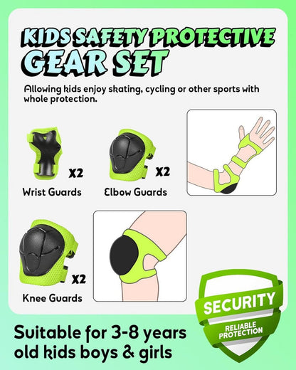 Fahrradhelm Kinder Cartoon 3D Design Grün Verstellbar 50-54 cm