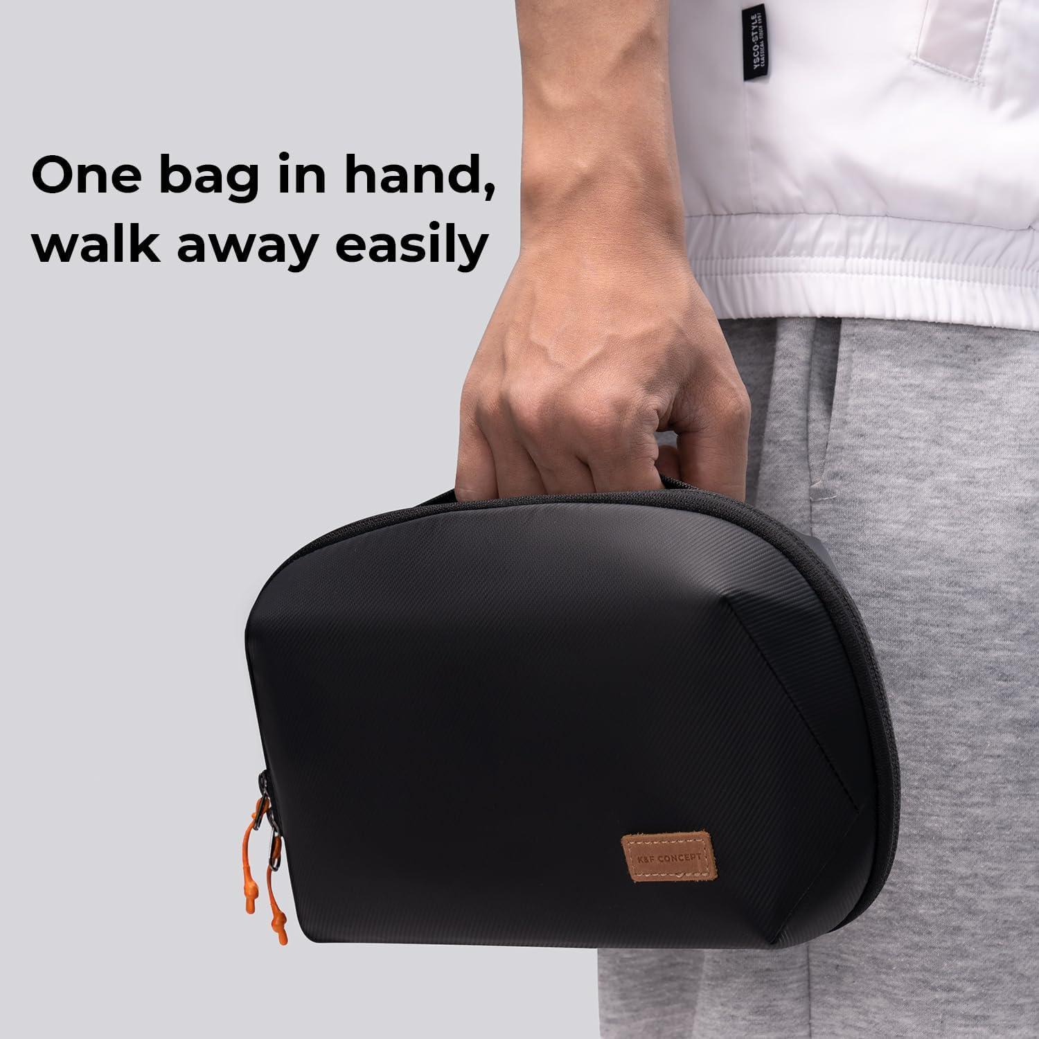 K&F Concept Mini Kamera-Tasche wasserdicht Schwarz 4l