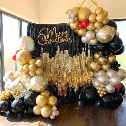 Gold Luftballons 120 Stück Ballon Girlande 5-18 Zoll Hochzeit Party Deko