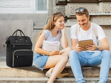 Wasserdichter Laptoprucksack 17 Zoll Damen Schwarz