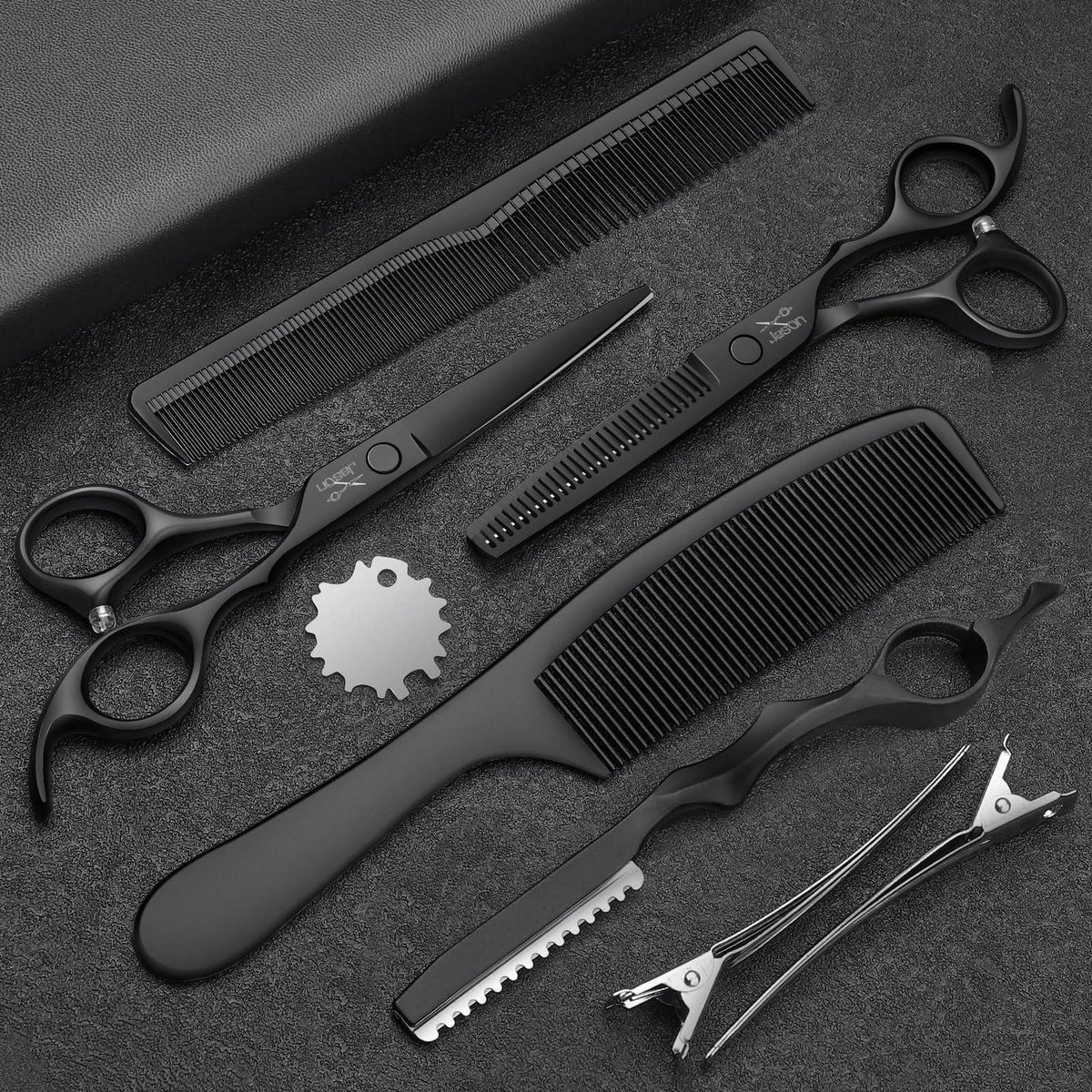 Friseurscheren Set Profi – Haarschneideschere & Effilierschere 6.5"