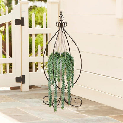 Künstliche Hängepflanze Dekoration für Zimmer Wand, Outdoor, 14.0cm