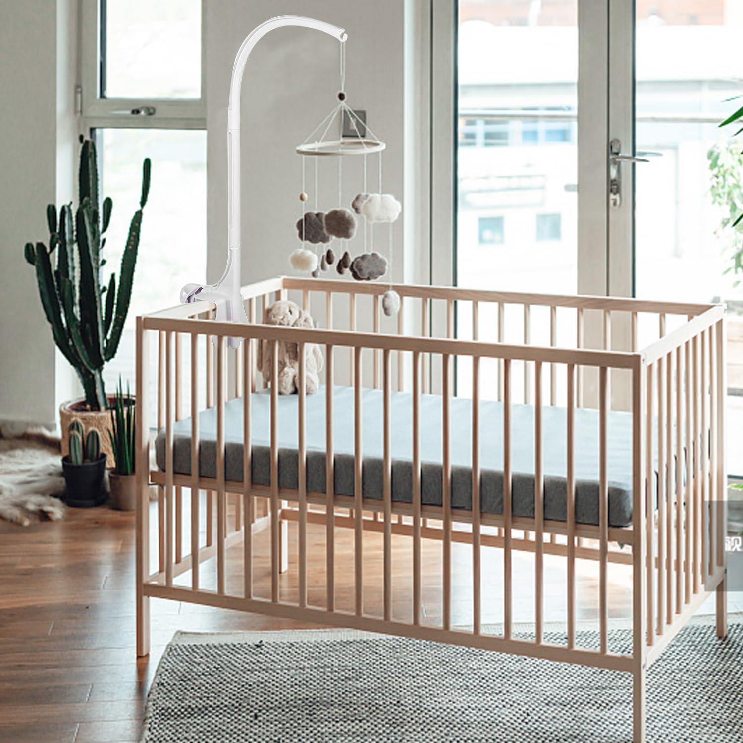 Babybett Mobile Halterung Verstellbarer Wickeltisch Klingelhalterung