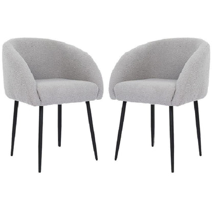 Mingone Loungesessel 2er Set – Modern & Bequem in Grau