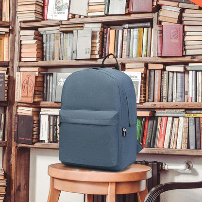 Schulrucksack 15,4 Zoll wasserabweisend Tagesrucksack Marine