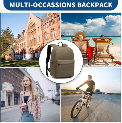 Leichter Schulrucksack wasserabweisend für 15 Zoll Laptop, stilvoll