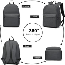 Leichter Schulrucksack wasserabweisend 15,4 Zoll Laptop