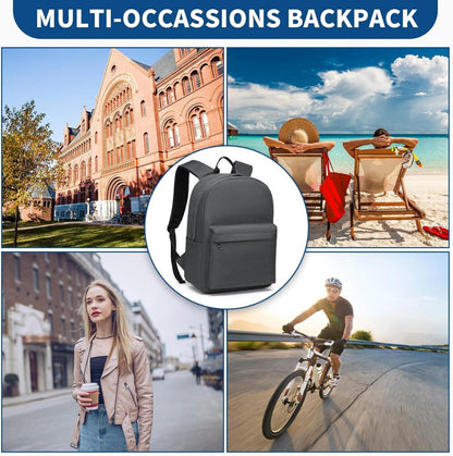 Schulrucksack College wasserabweisend leicht 15,4 Zoll Laptop