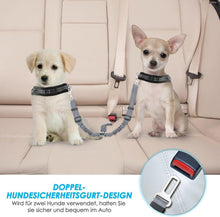 SlowTon Anschnallgurt Hund Auto 2in1 elastisch reflektierend