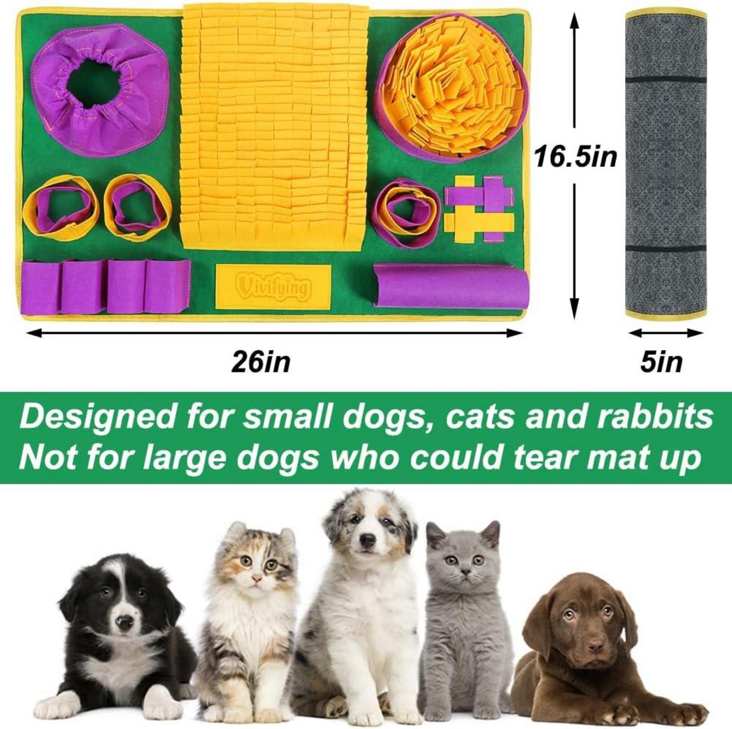Vivifying Schnüffelmatte für Hunde, interaktives