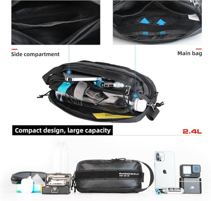 Fahrrad Lenkertasche Vordertasche - Multifunktionales MOLLE