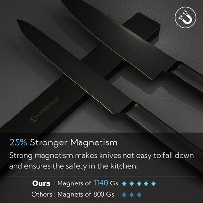 Verbesserte 50cm Magnetleiste Messer Edelstahl Selbstklebend