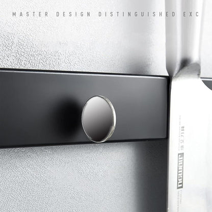 Verbesserte 50cm Magnetleiste Messer mit 3 Haken Edelstahl magnetisch