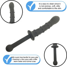 Analplug Silikon Griff Buttplug Anus Dilatatoren Dildo