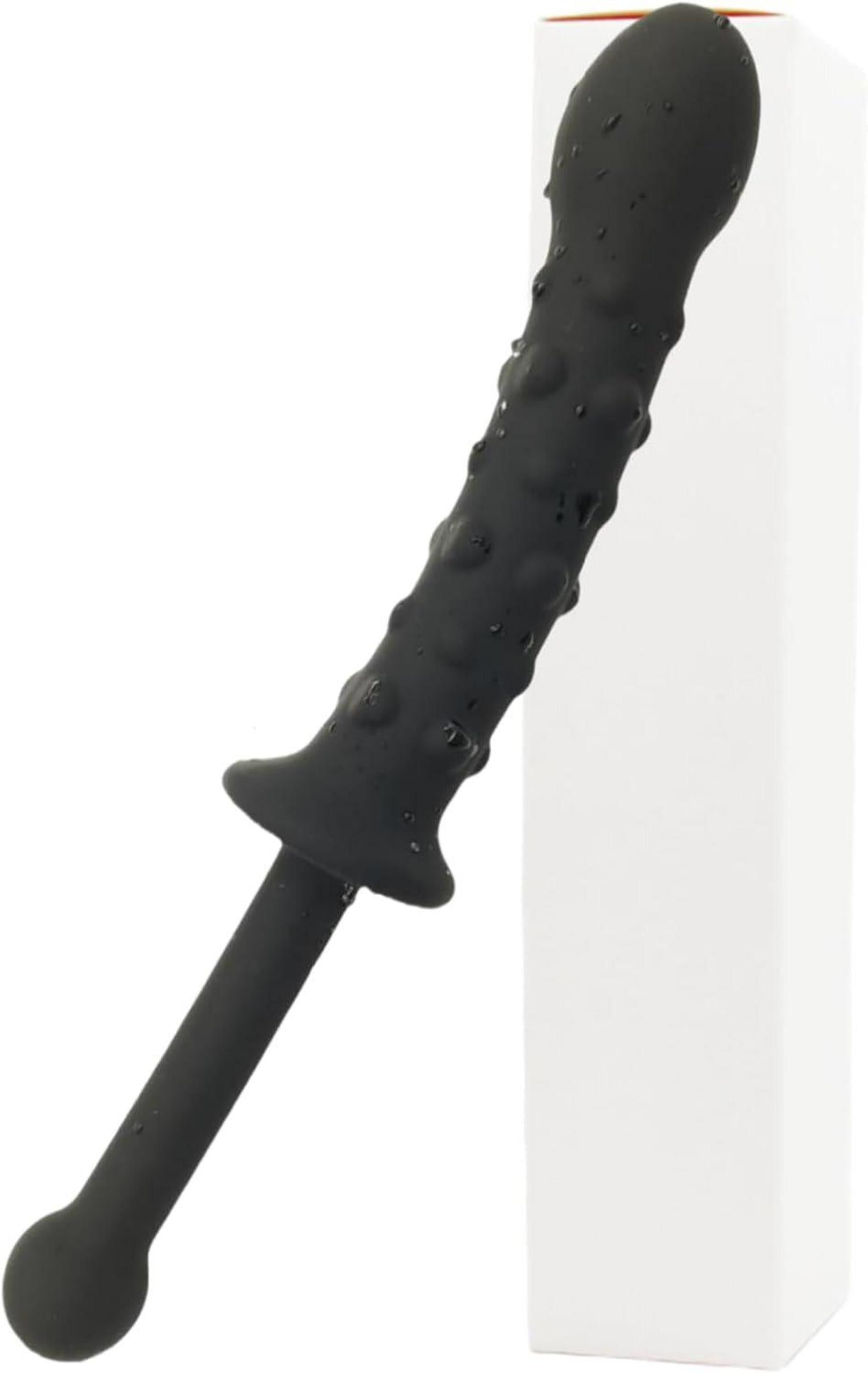 Analplug aus Silikon mit Griff - Flexibler Buttplug für Männer und