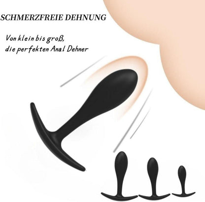 Analplug Set Silikon Buttplug Anal Masturbator Prostata