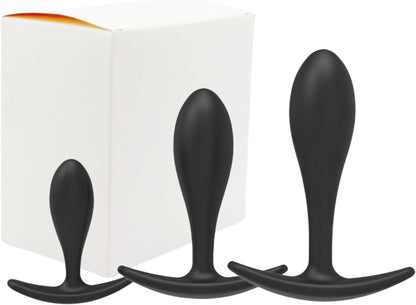 Analplug Set Silikon Buttplug Prostata Massage SM Sexspielzeug