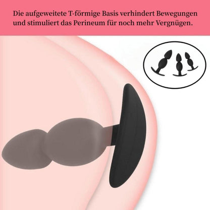 Analplug Set Silikon Buttplug Analdildo Anus Dilatatoren