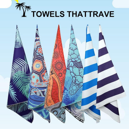 Strandtuch Mikrofaser 160x80cm Schnell trocknend Beach Towel