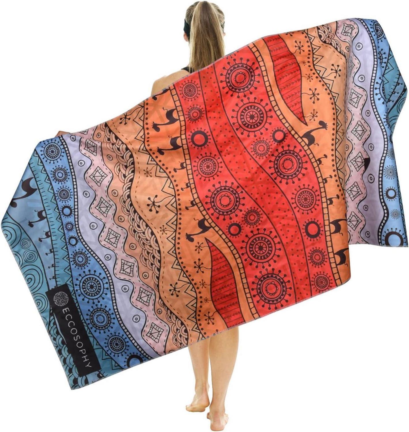 Mikrofaser Strandtuch 160x80cm Schnell Trocknende Handtuch
