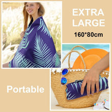 URAQT Strandtuch Mikrofaser Damen Herren Towel 160x80cm