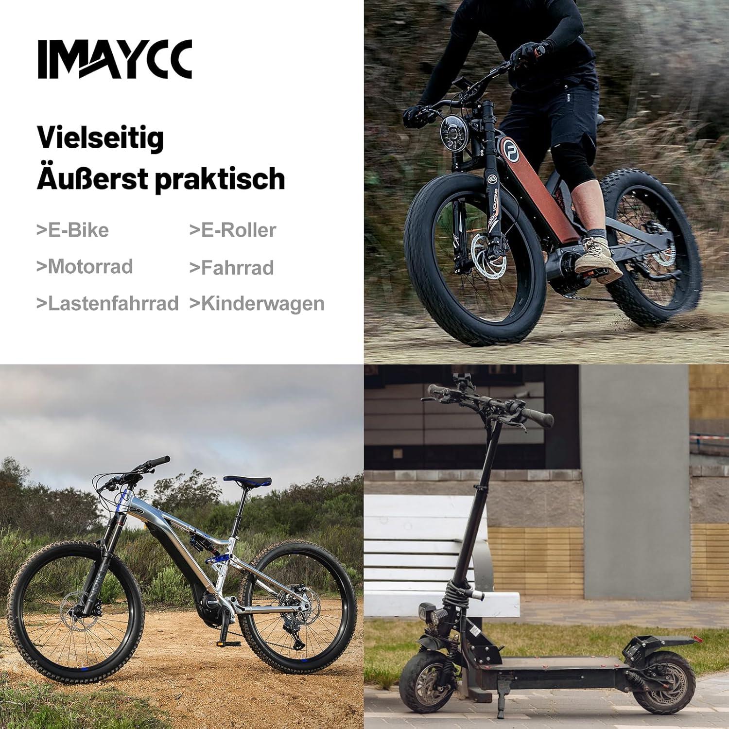IMAYCC E Scooter Schloss Diebstahlschutz Handschellenschloss