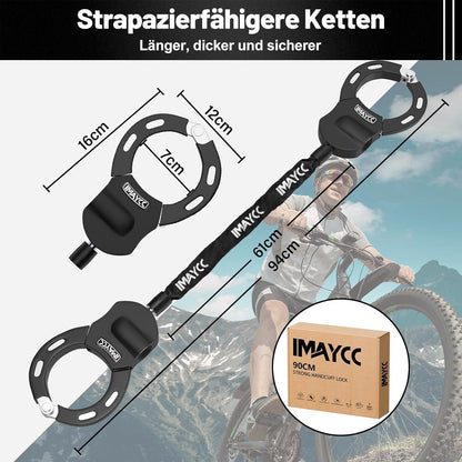 E-Scooter Schloss Diebstahlsicherheit Handschellenschloss 94cm