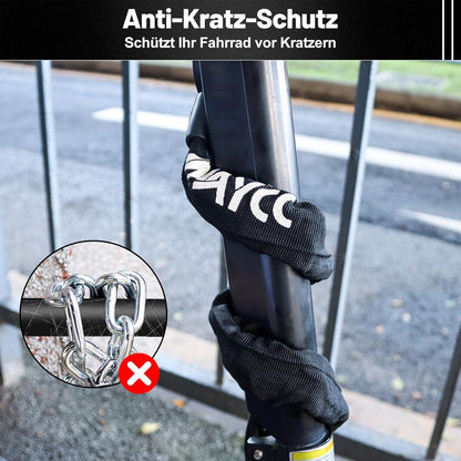 Elektroroller Schloss Diebstahlschutz 94cm Hochsicherheitshandshcuh E-Fahrrad