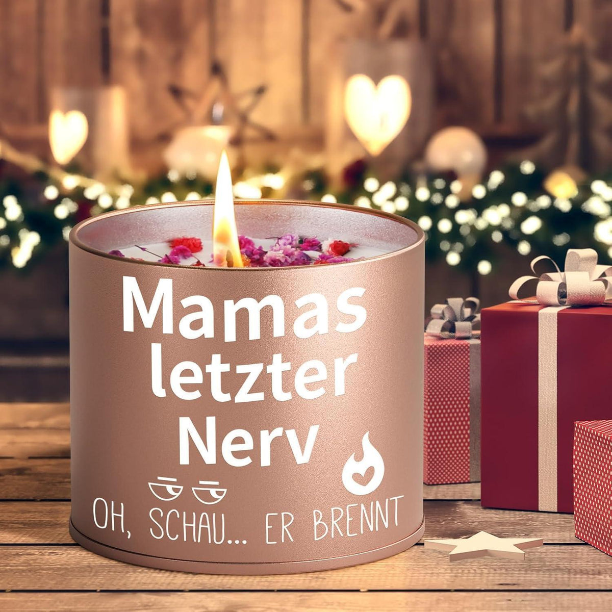 Duftkerze aus Sojawachs für Mama, 9oz, Lavendelduft
