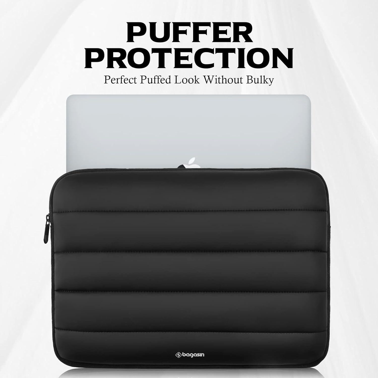Laptophülle 13,3 Zoll MacBook Air Pro 14 iPad Pro 12,9 Schwarz