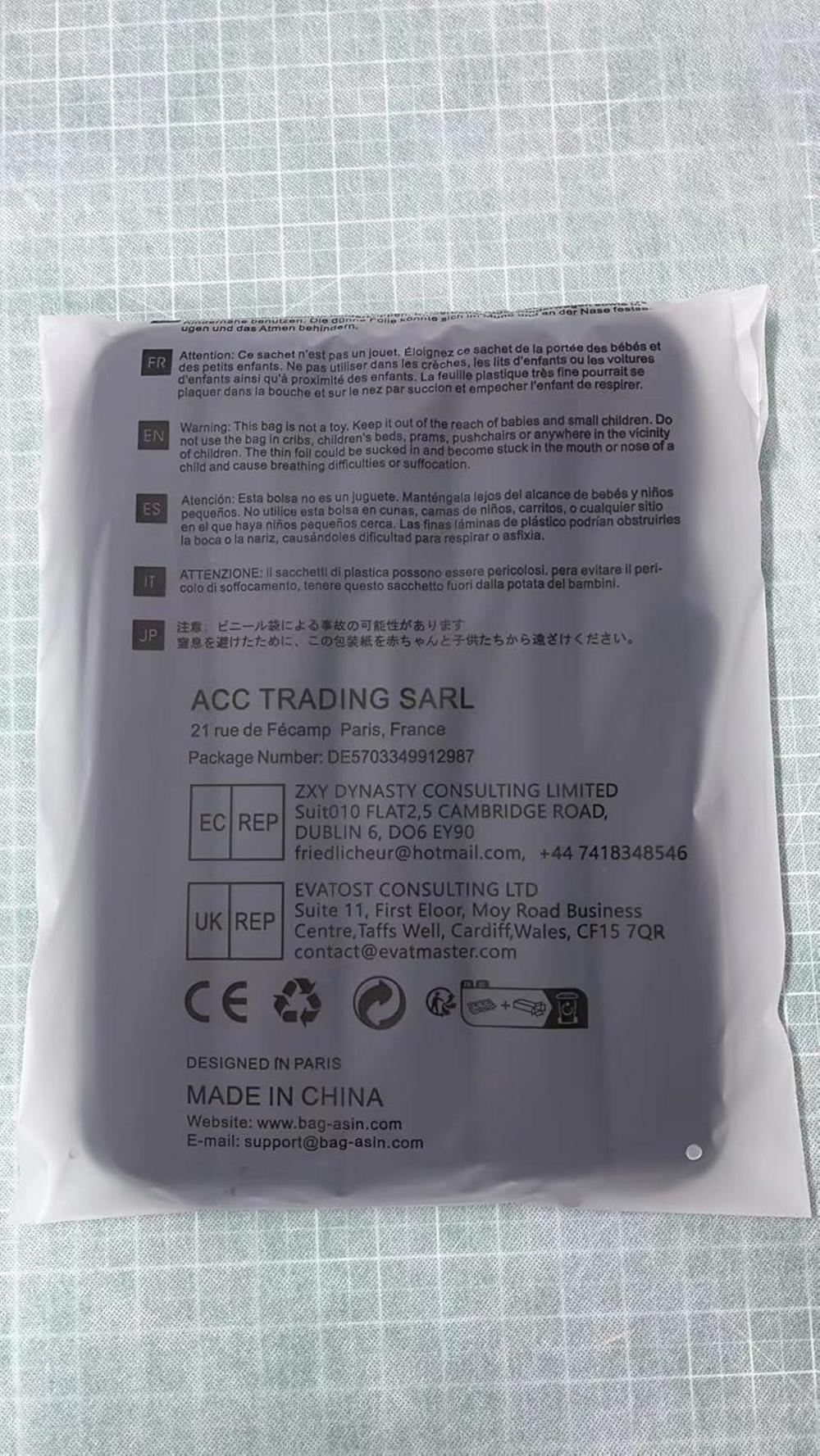 Bagasin Laptop Hülle 13-13,3 Zoll Schwarz Schutzhülle Sleeve MacBook Air Pro M2/M1