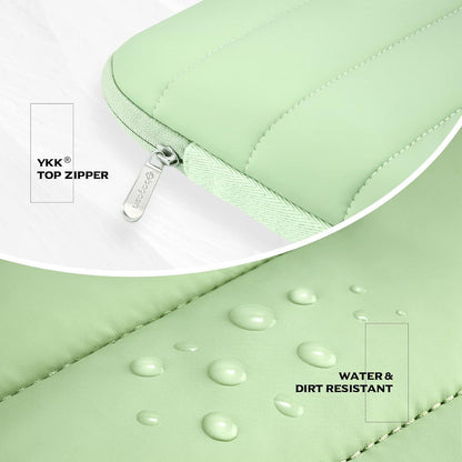 Laptop Hülle Tasche 15,6 Zoll TSA Sleeve Schutzhülle Wasserdicht 4-lagiger