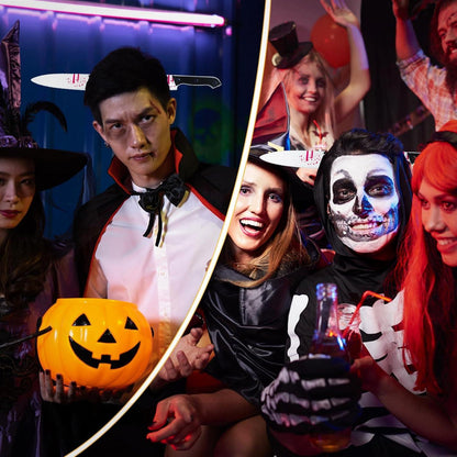 Halloween Messer im Kopf Haarreif Haarschmuck Damen Herren Party