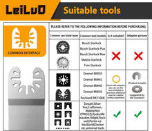 Oszillierende Diamant Multitool Klingen Set 6er Pack für