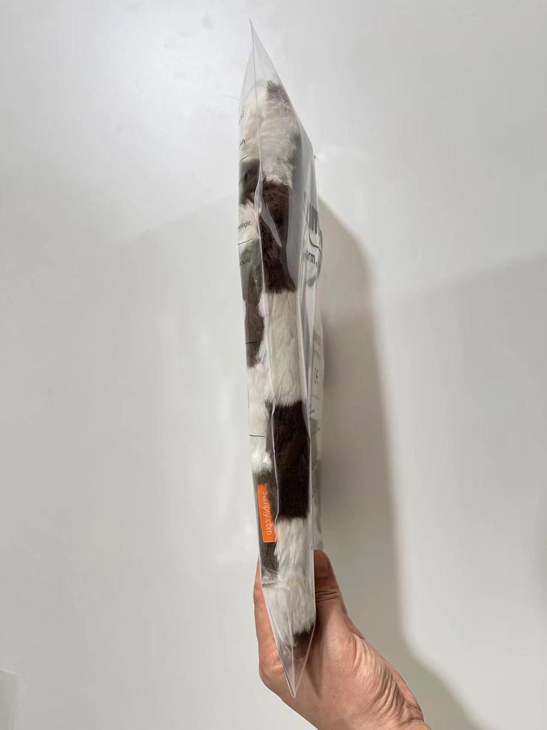 samply Wärmflasche mit weichem Bezug 2 Liter flauschig Braun