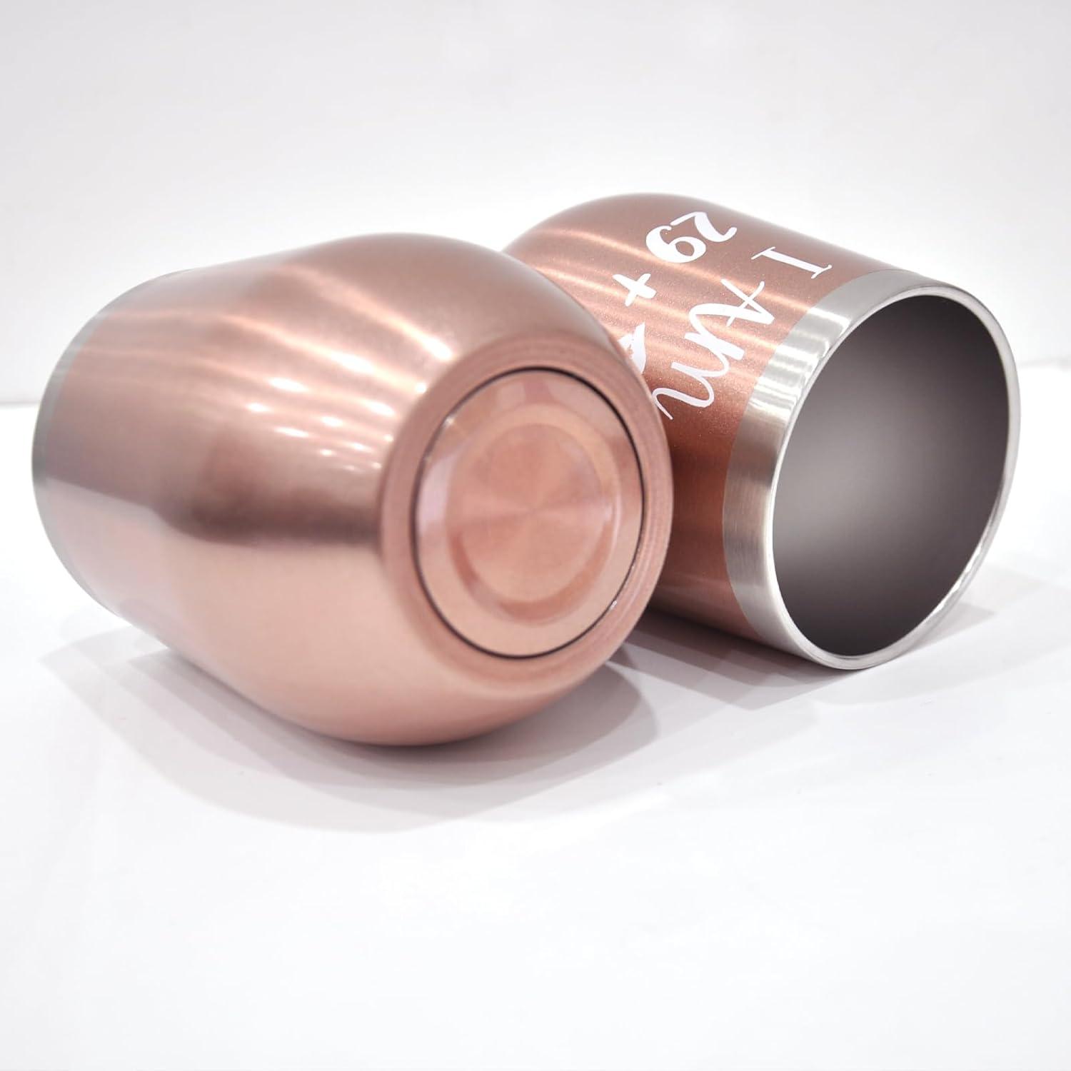 30. Geburtstag Frauen Edelstahl Weinbecher Geschenk 350ml 12OZ