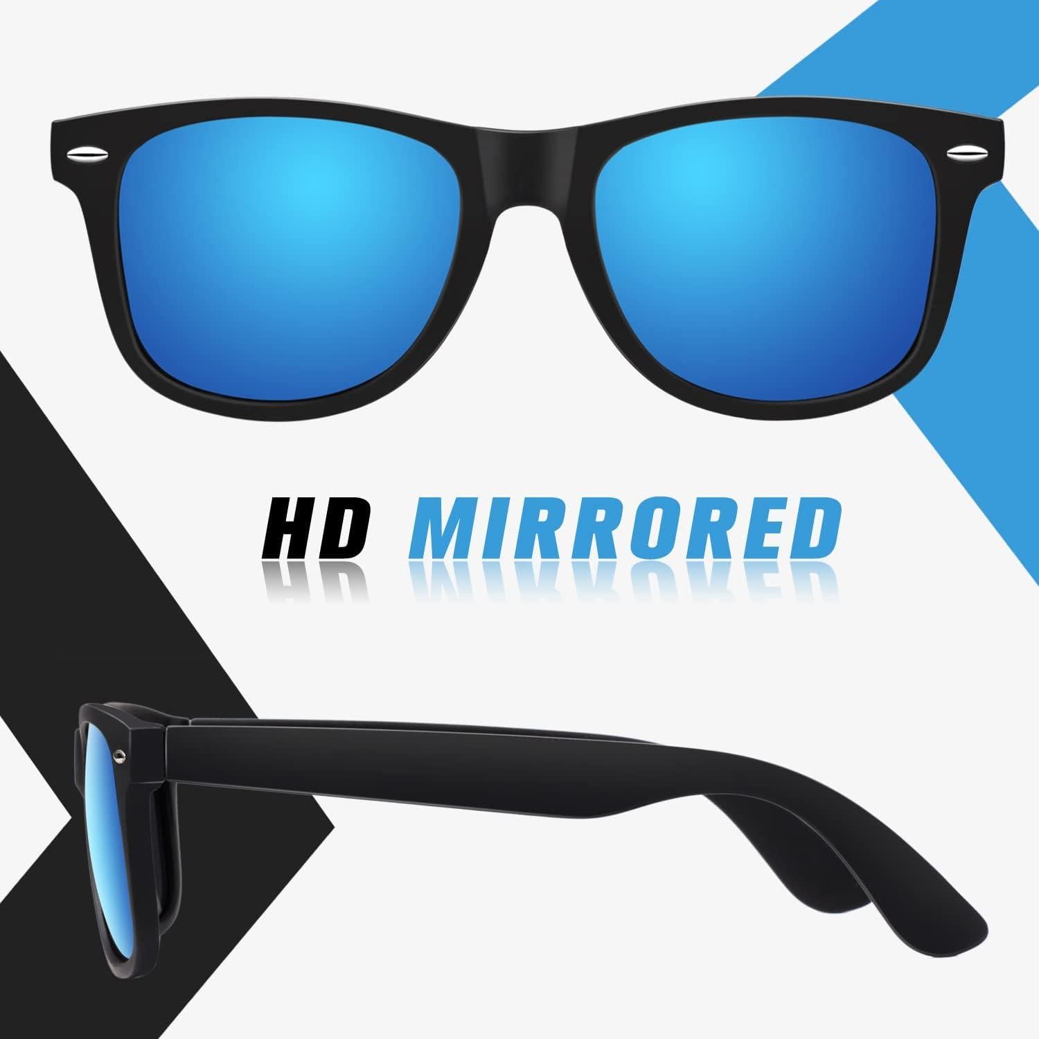 Sunier 2025 Polarisierte Sonnenbrille UV-Schutz Cat 3 CE