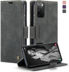 Handyhülle Samsung Galaxy S20 Premium Leder RFID Schutzhülle Flip Case