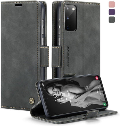 Handyhülle Samsung Galaxy S20 Premium Leder RFID Schutzhülle Flip Case
