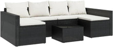Garten Lounge Set mit Kissen, Sitzgruppe für Garten Terrasse