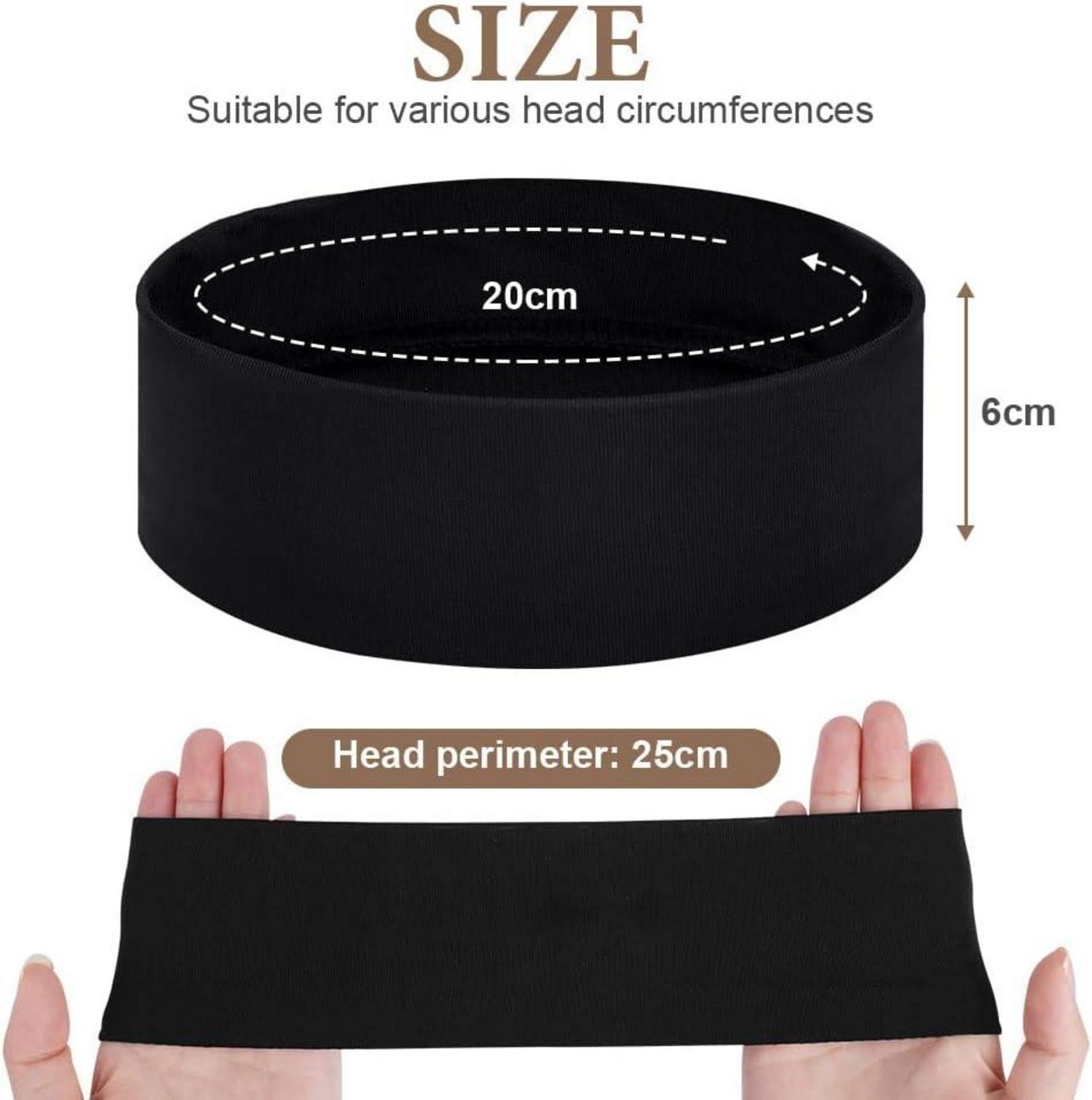 Sport Stirnband Set 4 Stück elastisch rutschfest
