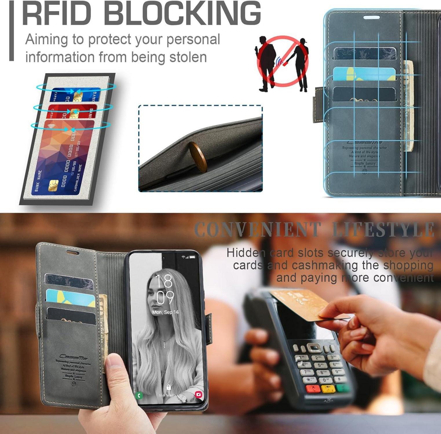 Handyhülle für Xiaomi Redmi Note 12 Pro 5G - Premium Leder