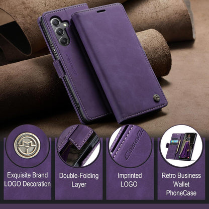 Samsung Galaxy A34 5G Handyhülle Premium Leder Klapphülle RFID Standfunktion